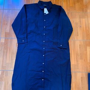 Banana Republic Dark Blue Casual Button Down Shirt